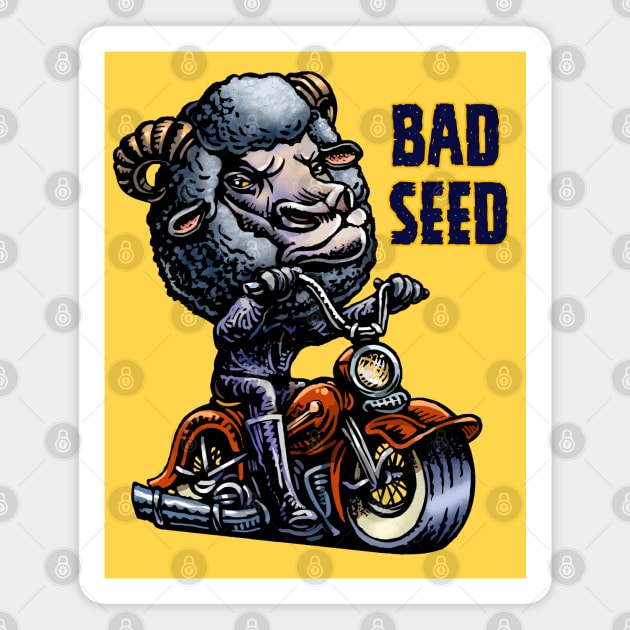 Bad Seed Magnet by ChetArt